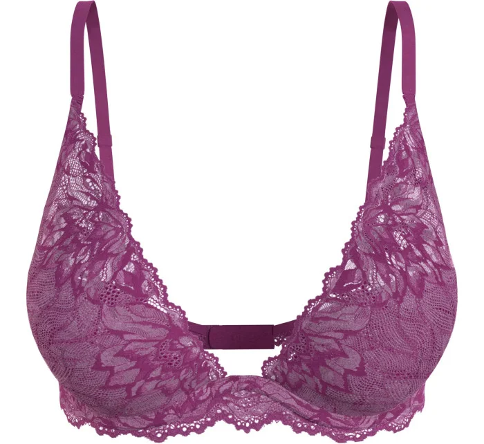 Dámské podprsenka LIGHTLY LINED PLUNGE model 18895825 fialová - Calvin Klein