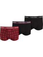 Pánske boxerky 3Pack 000NB3055A I1Z červená/čierna - Calvin Klein