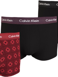 Pánske boxerky 3Pack 000NB3055A I1Z červená/čierna - Calvin Klein