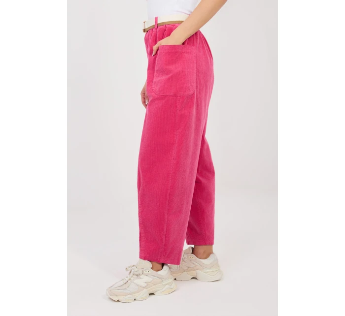 Šnúrové nohavice model 225095 Rue Paris