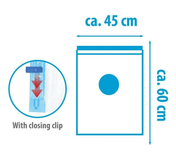 Vak na oblečenie, prestieradlá 45x60cm ALPINA Vak na oblečenie, prestieradlá 45x60cm ALPINA