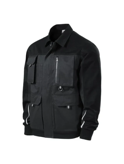 M ebony gray pánské sako model 19378461 - Rimeck M ebony gray pánské sako model 19378461 - Rimeck