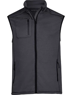 Tee Jays TJ 9104 Strečová fleecová vesta 18.9104 tmavošedá