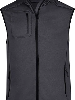 Tee Jays TJ 9104 Strečová fleecová vesta 18.9104 tmavošedá