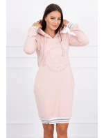 Brooklyn šaty tmavo púdrovo ružové Brooklyn šaty tmavo púdrovo ružové