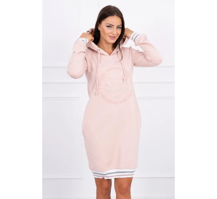 Brooklyn šaty tmavo púdrovo ružové Brooklyn šaty tmavo púdrovo ružové