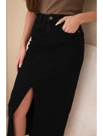 Dámske úzke džínsy s vysokým pásom a opaskom M.sara beige Dámske úzke džínsy s vysokým pásom a opaskom M.sara beige