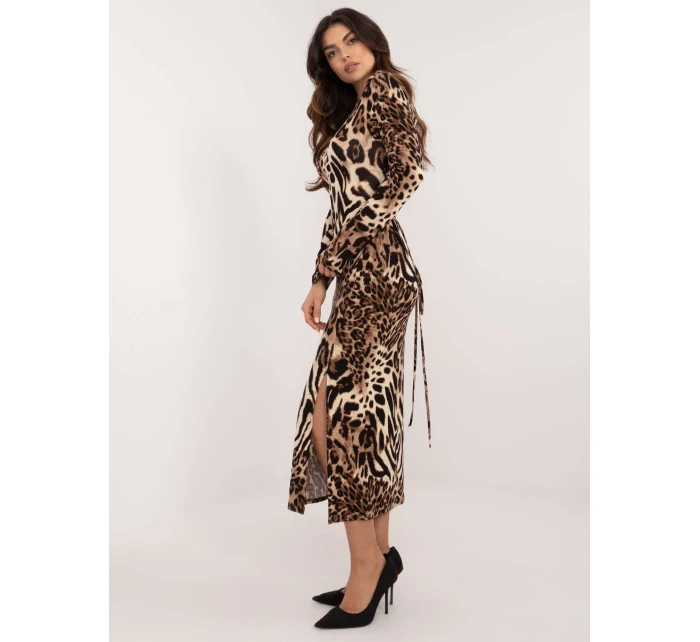 Šaty LK SK 509792 3.37 čierno-béžové Šaty LK SK 509792 3.37 čierno-béžové