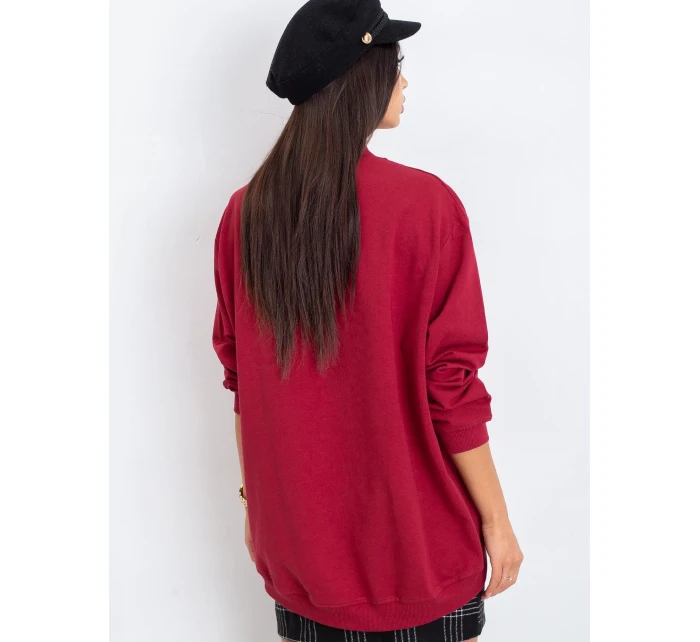 Mikina RV BL model 14832165 kaštanová - FPrice Mikina RV BL model 14832165 kaštanová - FPrice