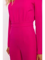 M811 Kombinéza s ramennými vypchávkami - fuchsiová