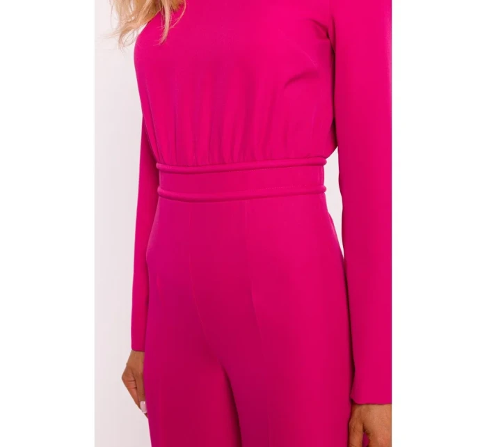 M811 Kombinéza s ramennými vypchávkami - fuchsiová
