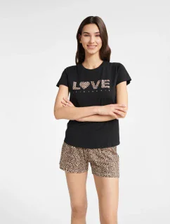 Dámské pyžamo  Caramel and Black  model 18581617 - HENDERSON LADIES