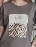 Dámské tričko graphite Dstreet model 21977061 - FashionStreet Dámské tričko graphite Dstreet model 21977061 - FashionStreet