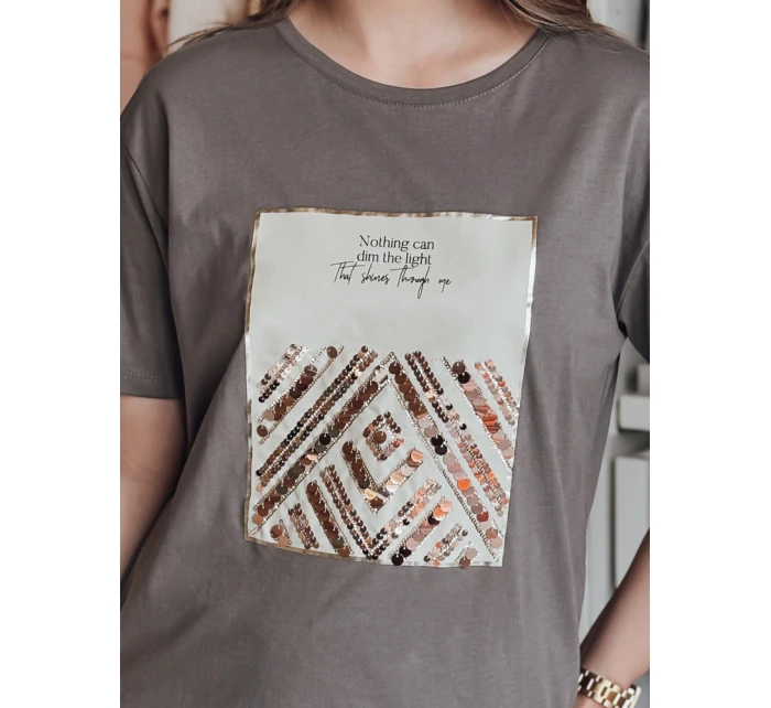 Dámské tričko graphite Dstreet model 21977061 - FashionStreet Dámské tričko graphite Dstreet model 21977061 - FashionStreet