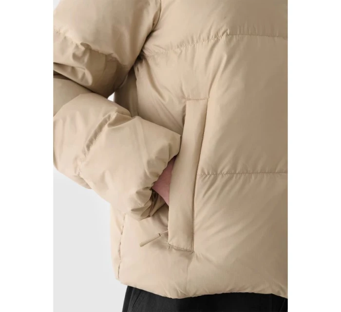 Dámska zimná páperová bunda s prírodnou výplňou 4F 4FWAW24TDJAF481-83S