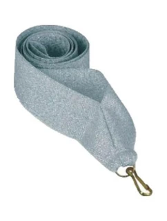 Stuha 22 mm - strieborná