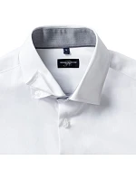 Kontrastní košile s dl. rukávem vzor rybí kost 11. grey model 22476056 - Russell Athletic Kontrastní košile s dl. rukávem vzor rybí kost 11. grey model 22476056 - Russell Athletic