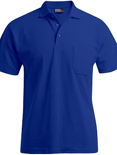 Pánské polo s kapsou Heavy Piqué 40. royal model 22419104 - Promodoro