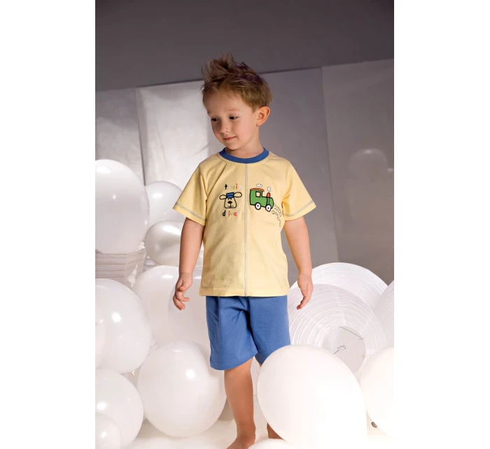 Chlapecké pyžamo  žlutá a modrá model 17567953 - Piccolo Meva