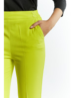 Monnari Elegantní kalhoty Dámské kalhoty s gumou Yellow
