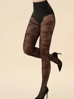 Gabriella Květinové punčocháče 20 den 2-4