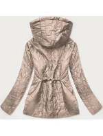 Béžová prošívaná dámská bunda model 17099129 - S'WEST