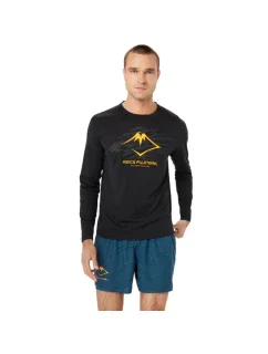 Asics Tričko Fujitrail Logo LS Top M 2011C987-001 pánske