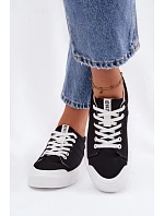 Dámské tenisky Big Star NN274446 Memory Foam systém Černé