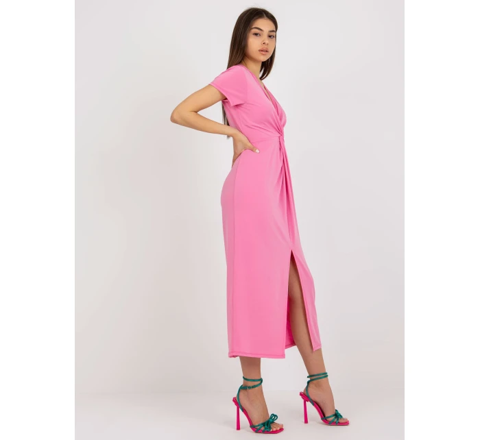 Sukienka DHJ SK model 21271932 różowy - FPrice