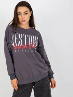 Mikina EM BL 7886.88 tmavo šedá