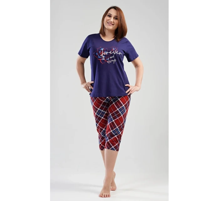 Dámske pyžamo kapri Forever