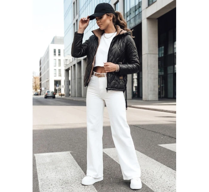 Dámská prošívaná bunda černá Dstreet model 21972268 - FashionStreet