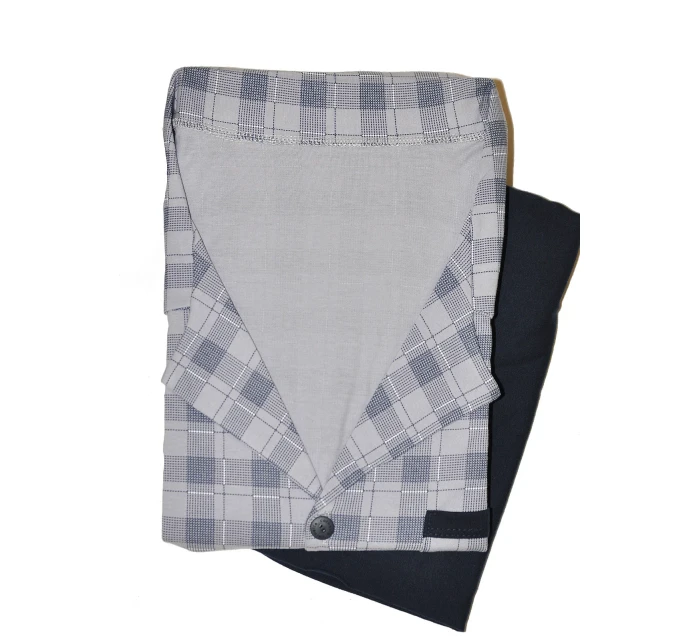 Cornette 114 long/r 3XL-5XL pánske pyžamo bez zipsu