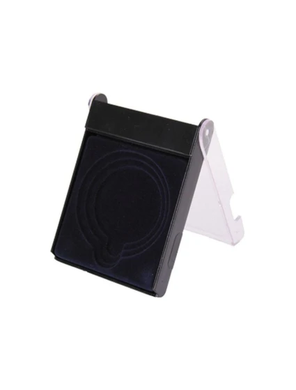 Plastové puzdro na medaily 70mm 116x84x18mm modré - A005B BK/BU