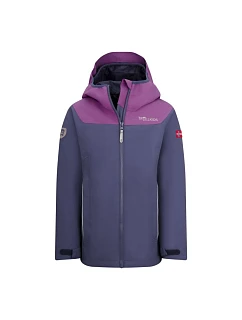 Dívčí bunda violet pink dětská bunda do deště pro dívky model 22192722 - Trollkids