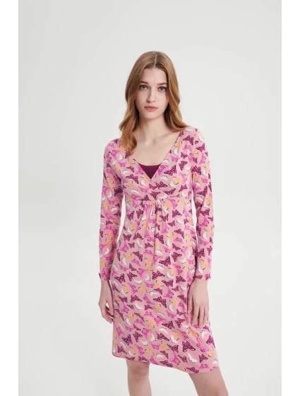 Vamp - Nočná košeľa s dlhým rukávom 19004 - Vamp Vamp - Nočná košeľa s dlhým rukávom 19004 - Vamp