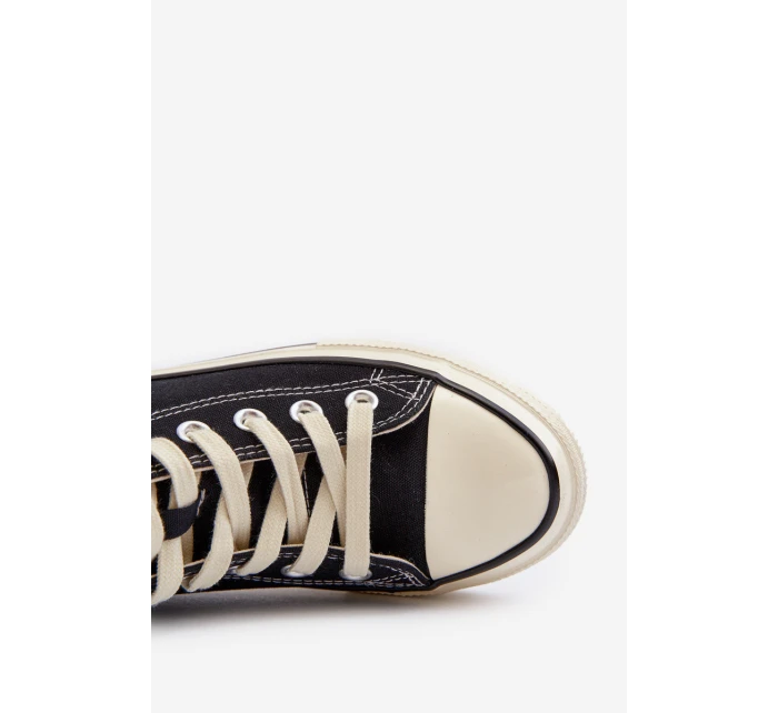 Dámské vysoké tenisky Big Star model 21654788 černé - Big Star Shoes