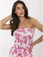 Kombinezon MI KO model 21116794 biało różowy - FPrice