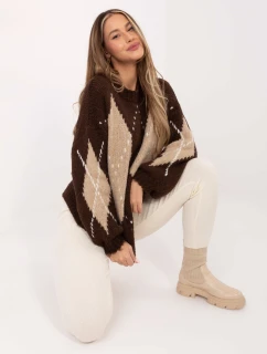 Jumper MI SW WM295.15 hnedý