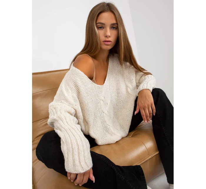 Dámsky sveter TW SW BI M903 ecru