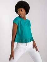 Tričko TW TS 1053.21X tmavo zelená