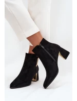 Topánky na podpätku model 217724 Krok vo veľkom štýle Topánky na podpätku model 217724 Krok vo veľkom štýle