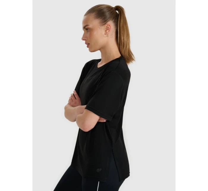 Dámske modalové tričko oversize 4F 4FRAW25TTSHF3408-20S