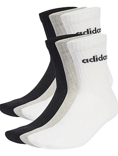 Ponožky adidas Linear Crew Socs Cushioned 6P JL6095