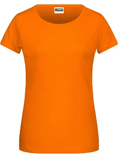 Daiber 8007 Dámske tričko z bio bavlny 02.8007 oranžové