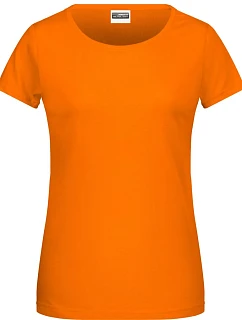 Daiber 8007 Dámske tričko z bio bavlny 02.8007 oranžové