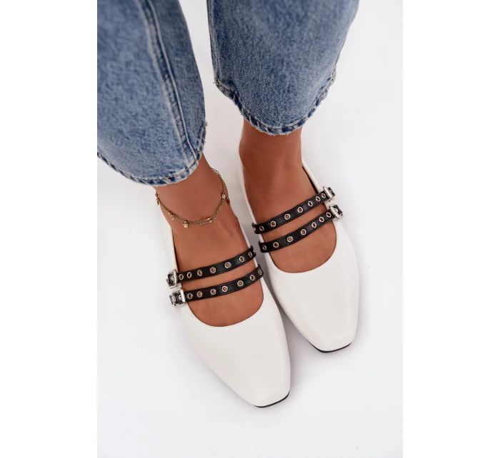 Dámské Baleríny S Bílé model 21744618 - Boto