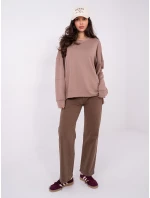 Bluza RV BL model 21807970 ciemny bezowy - FPrice Bluza RV BL model 21807970 ciemny bezowy - FPrice