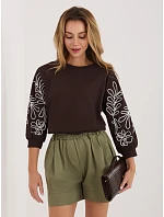 Bluza RV BL  ciemny brązowy model 22155144 - FPrice