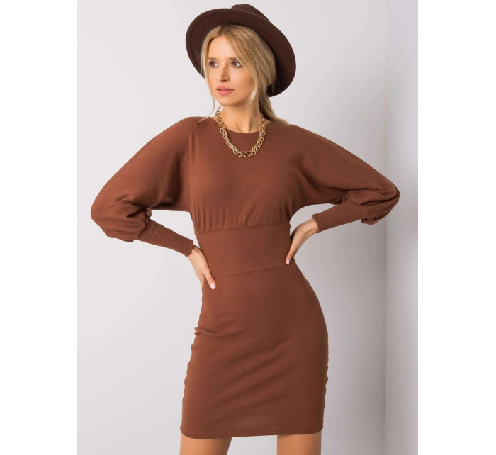 Šaty RV SK 6079.65 tmavohnedé